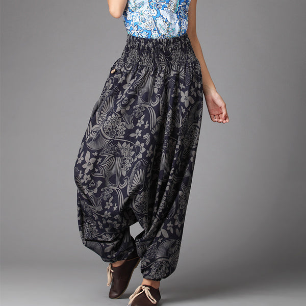 Pantalones Anchos Estilo Nacional