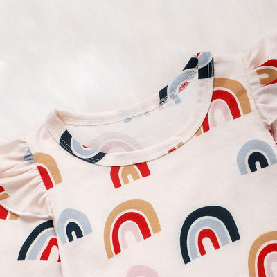 Jumpsuit de Algodón Arcoíris Estilo Western - Image 7