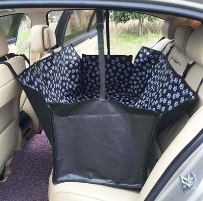 Protector de Asiento de Auto para Mascotas con Arnés de Seguridad Impermeable - Image 2