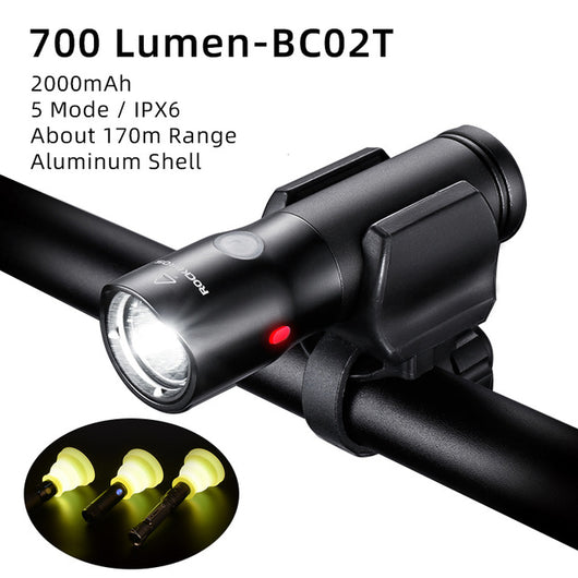 Faro LED Recargable USB para Bicicleta - Luz Frontal Potente para Ciclismo Nocturno - Image 9