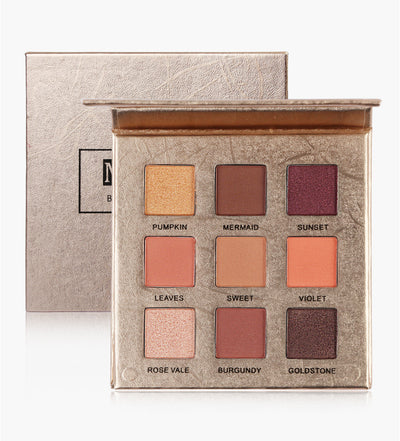 Paleta de Sombras Mate 9 Colores