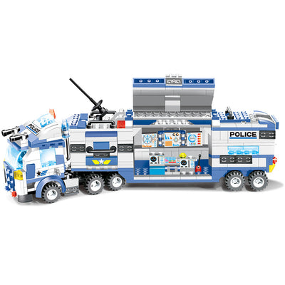 Set de 762 Piezas para Construir Auto Robot Policial de la Ciudad - Image 2