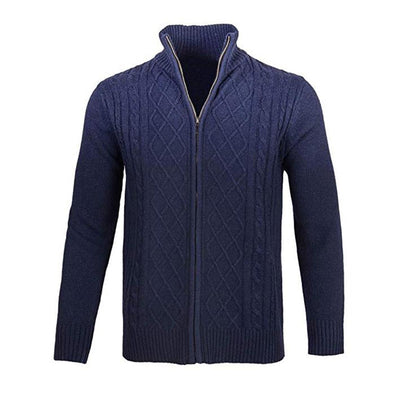 Cardigan de cuello alto con cierre y mangas largas - Image 29