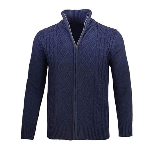 Cardigan de cuello alto con cierre y mangas largas - Image 29