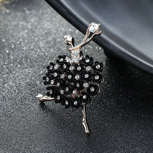 Broche de Aleación Elegante con Diamantes - Image 3