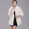 Abrigo de Piel Sintética Rusa para Mujer - Conjunto Completo Invierno