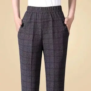 Pantalones Sueltos de Cintura Alta para Mujer - Image 12