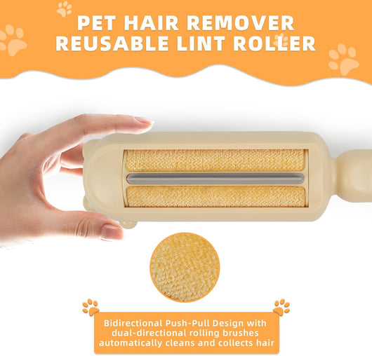 Removedor de Pelos para Mascotas con Base Autolimpiable - Herramienta Eficiente para Sofás, Alfombras y Autos - Image 5