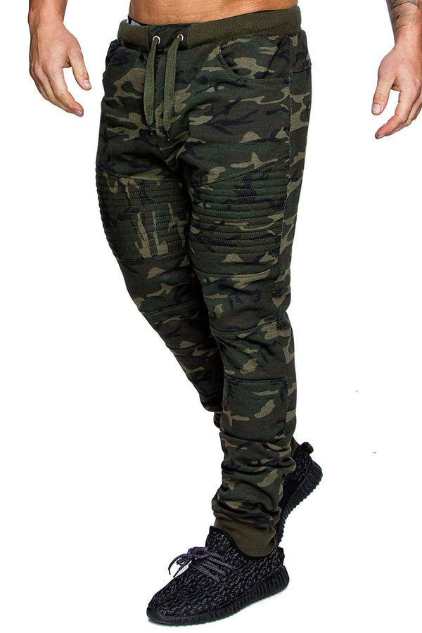 Pantalones Deportivos Casuales con Rayas Hip-Hop para Hombre