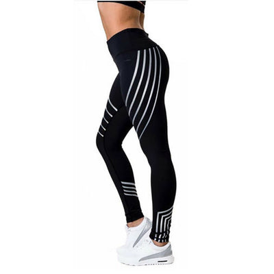 Pantalones de Yoga Deportivos con Tecnología Reflectante - Image 4