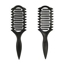 Peine Rizador Definidor de Rizos para Cabello Húmedo y Seco con Masaje Hueco