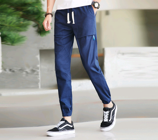 Pantalones Harem Casuales para Hombre - Estilo Moderno y Cómodo - Image 7