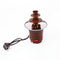 Fuente de Chocolate Mini con Diseño Creativo y Máquina de Fondue con Calefacción