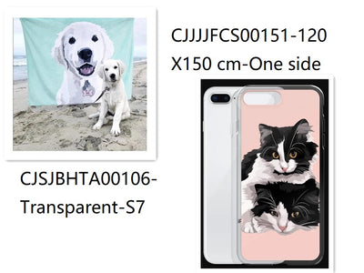 Juego de Manta y Funda de Teléfono Franela Personalizados - Image 6