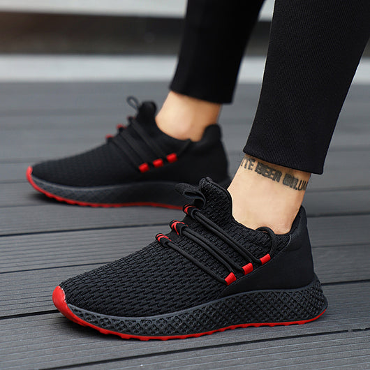 Zapatillas Deportivas Tejidas Ligeras para Hombre - Comodidad y Estilo Primavera Otoño - Image 20