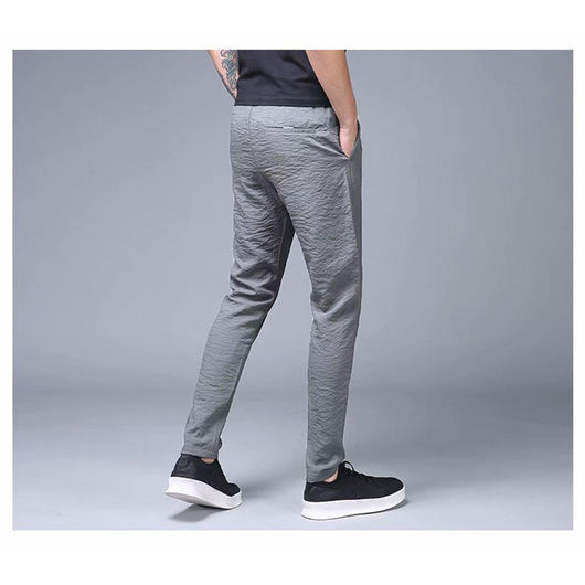 Pantalones Deportivos Frescos de Nueve Puntos - Corte Relajado - Image 6