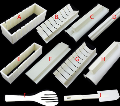 Molde para Hacer Sushi y Bolas de Arroz DIY - Set de Herramientas de Cocina - Image 11
