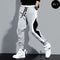 Pantalones Deportivos Casuales Slim Fit Tendencia Hombre Largos