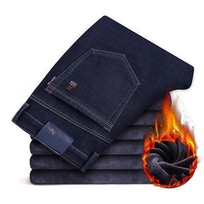 Pantalones Casuales de Terciopelo Grueso y Cálido - Image 5