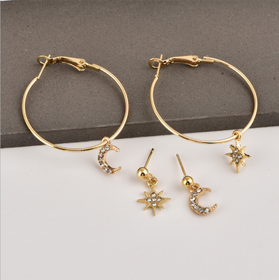 Aretes Estrella Luna - Image 2
