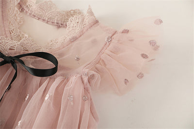 Vestido Infantil de Encaje Elegante para Niñas 3-8 Años - Image 29
