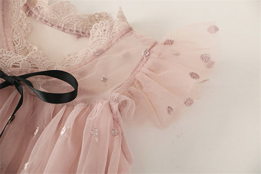 Vestido Infantil de Encaje Elegante para Niñas 3-8 Años - Image 29