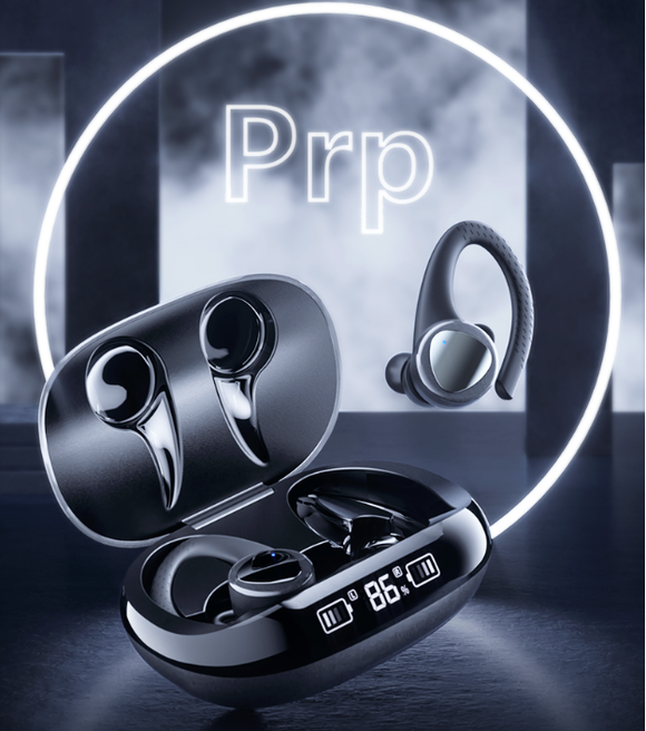 Auriculares Inalámbricos True Wireless con Cancelación de Ruido para Deportes y Gaming