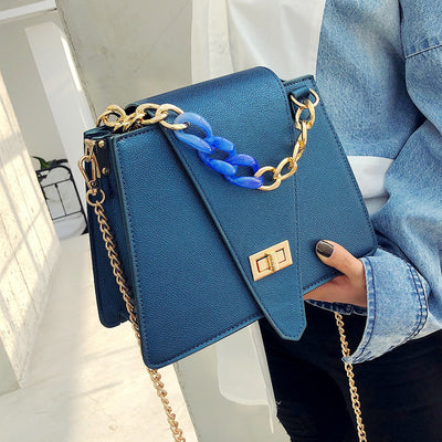 Bolso Bandolera de Cadena con Asa Simple para Mujer - Image 2