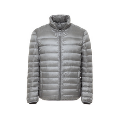 Chaqueta de Plumas Ligera para Hombre con Cuello Tipo Mao - Talla XL - Image 20