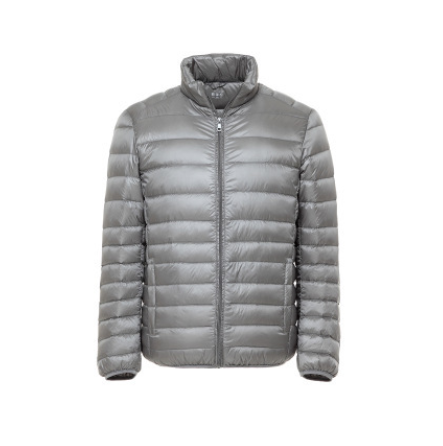 Chaqueta de Plumas Ligera para Hombre con Cuello Tipo Mao - Talla XL - Image 20