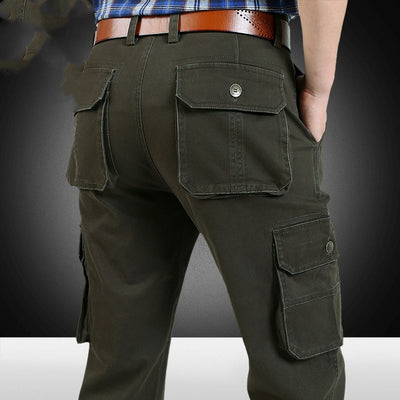 Pantalones Casuales Hombre con Bolsillos Amplios