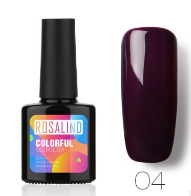 Gel UV para Uñas ROSALIND Color Sólido - Tratamiento Profesional Salón 10ml - Image 27