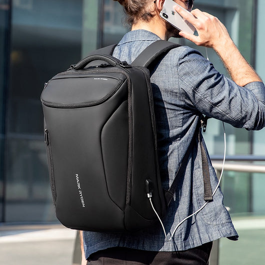 Mochila Antirrobo para Hombre con Carga USB y Compartimiento para Laptop - Image 20