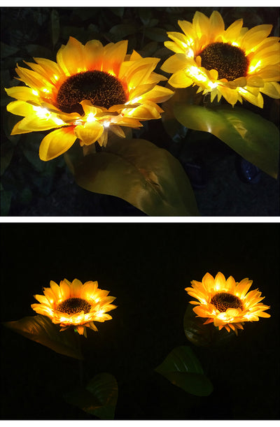 Lámparas Solares Decorativas Girasol con LED - Image 10