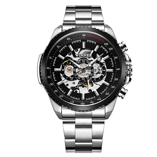 Reloj Automático para Hombre con Calendario y Pulsera de Acero