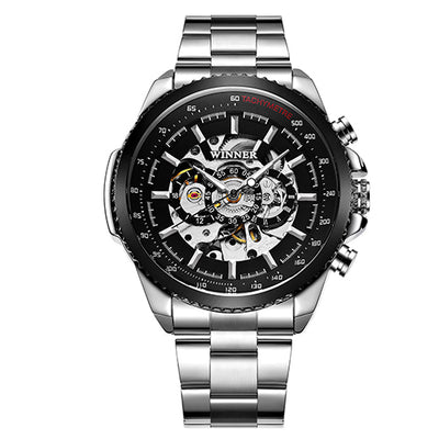 Reloj Automático para Hombre con Calendario y Pulsera de Acero