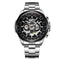 Reloj Automático para Hombre con Calendario y Pulsera de Acero