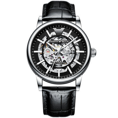 Reloj Mecánico Automático Multifuncional con Esfera Transparente y Resistencia al Agua - Image 11