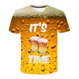 Playera Estampado Cerveza y Burbujas - Image 13