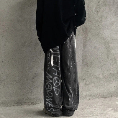 Pantalones Vaqueros Vintage Lavados Efecto Desgastado Unisex - Image 10