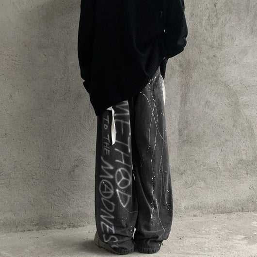 Pantalones Vaqueros Vintage Lavados Efecto Desgastado Unisex - Image 10