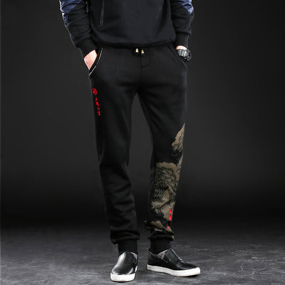 Pantalones Largos de Brodado Chino - Comodidad y Estilo para Hombre - Image 4