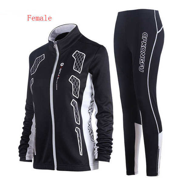 Jersey de Ciclismo Manga Larga para Hombre y Mujer - Conjunto Completo Otoño Invierno - Image 5