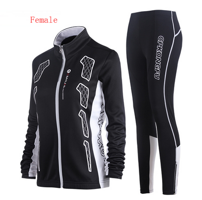 Jersey de Ciclismo Manga Larga para Hombre y Mujer - Conjunto Completo Otoño Invierno - Image 5