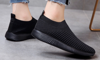 Zapatos Deportivos Casuales de Punto Integrado para Invierno - Image 10