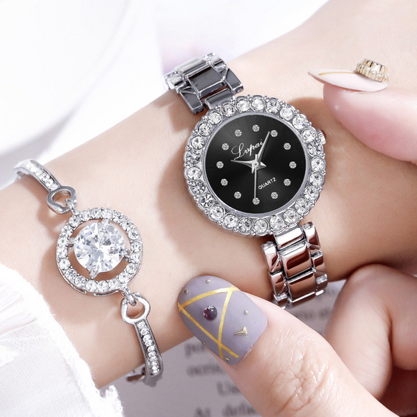Reloj de Pulsera Brazalete Lujo para Mujer - Colección Cuarzo Fashion