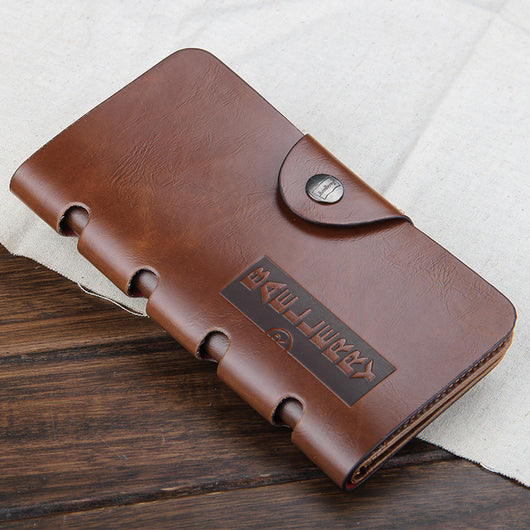 Cartera Vintage Trifold con Portadocumentos - Estilo Hunter - Image 15