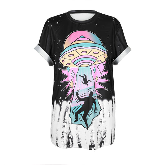 Playera Abducción - Diseño Gráfico Único - Image 2