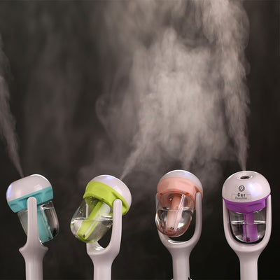 Humidificador y Purificador de Aire 12V para Auto con Difusor de Aromas