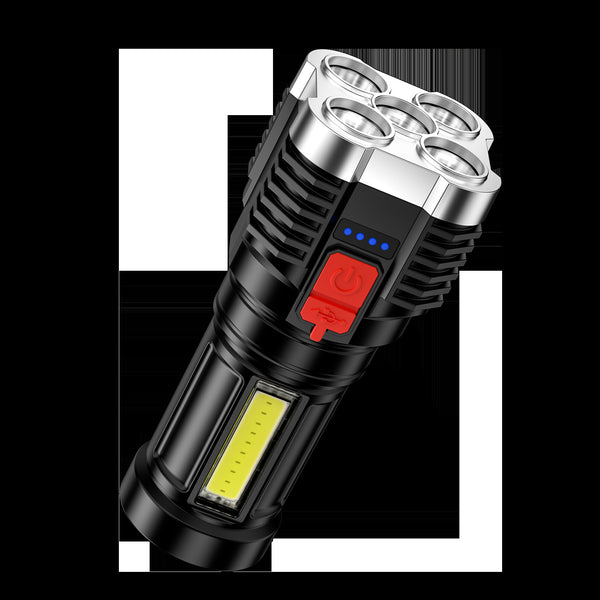 Linterna LED Portátil de Alto Rendimiento para Exterior y Hogar
